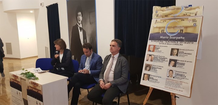 CONFERENZA STAMPA TEATRO SALA CONSILINA 1